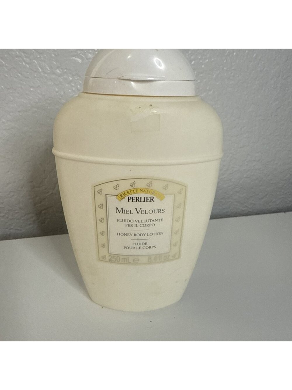 VTG Perlier Miel Velours Honey Body Lotion 8.4 fl oz